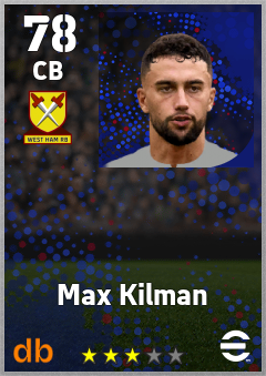 Max Kilman — CB, OVR 78, MAX 87