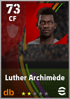 Luther Archimède eFootball player card
