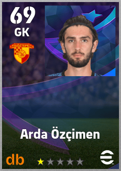 Arda Özçimen — GK, OVR 69, MAX 69