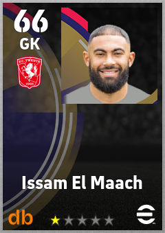Issam El Maach — GK, OVR 66, MAX 66