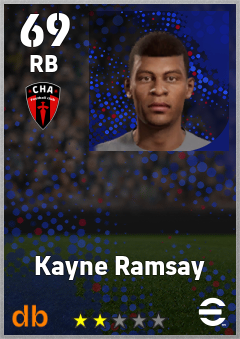 Kayne Ramsay — RB, OVR 69, MAX 69