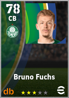 Bruno Fuchs — CB, OVR 78, MAX 78