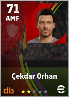 Çekdar Orhan — AMF, OVR 71, MAX 71