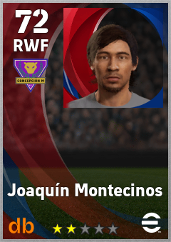 Joaquín Montecinos eFootball player card