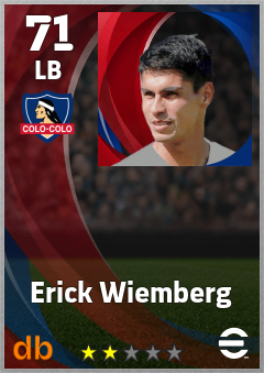Erick Wiemberg — LB, OVR 71, MAX 71