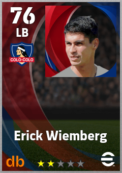 Erick Wiemberg — LB, OVR 76, MAX 76