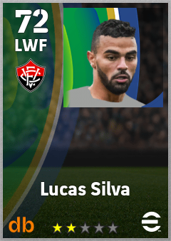 Lucas Silva — LWF, OVR 72, MAX 72