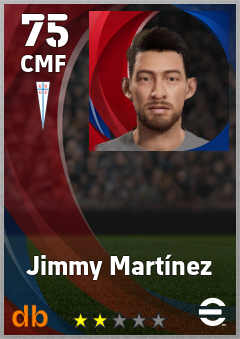 Jimmy Martínez eFootball player card