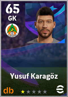 Yusuf Karagöz — GK, OVR 65, MAX 65