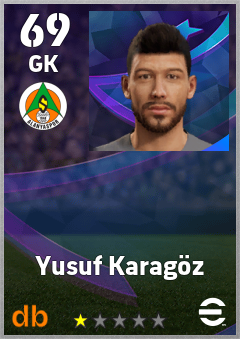 Yusuf Karagöz — GK, OVR 69, MAX 69