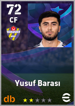 Yusuf Barası eFootball player card