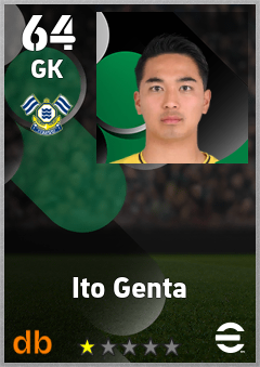 Ito Genta eFootball player card