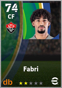 Fabri — CF, OVR 74, MAX 74