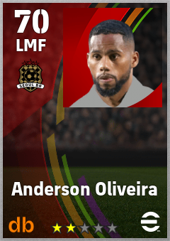 Anderson Oliveira eFootball player card