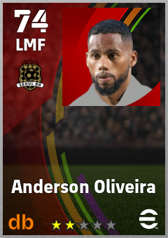 Anderson Oliveira eFootball player card