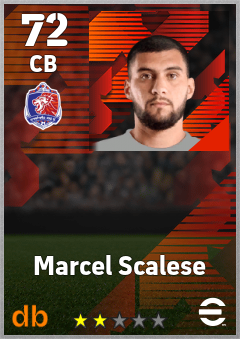 Marcel Scalese — CB, OVR 72, MAX 72