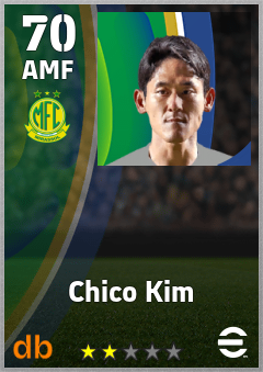 Chico Kim — AMF, OVR 70, MAX 70