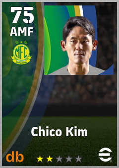 Chico Kim — AMF, OVR 75, MAX 75