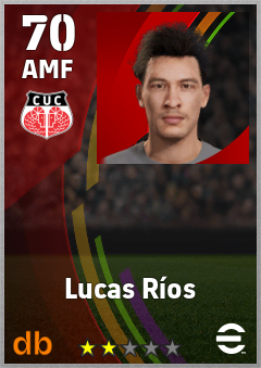 Lucas Ríos — AMF, OVR 70, MAX 70