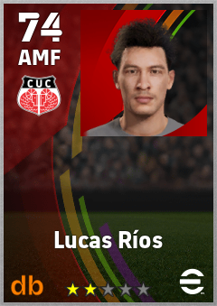 Lucas Ríos — AMF, OVR 74, MAX 74