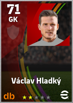 Václav Hladký eFootball player card