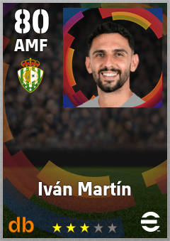 Iván Martín — AMF, OVR 80, MAX 80