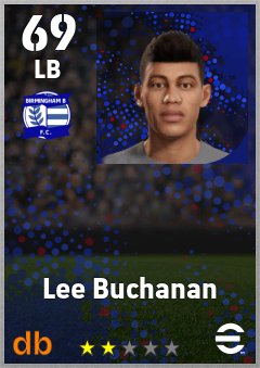 Lee Buchanan eFootball player card