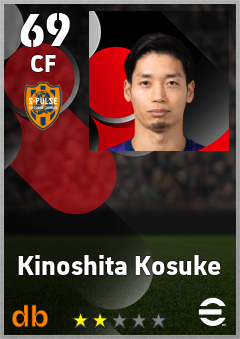 Kinoshita Kosuke eFootball player card