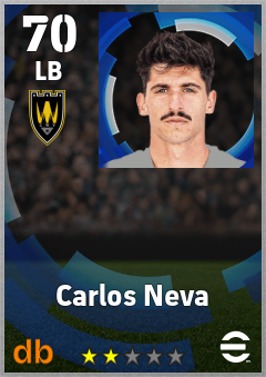 Carlos Neva eFootball player card