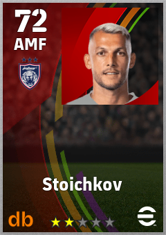 Stoichkov — AMF, OVR 72, MAX 72