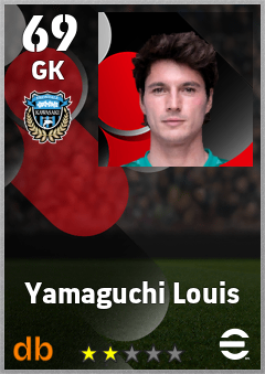 Yamaguchi Louis eFootball player card