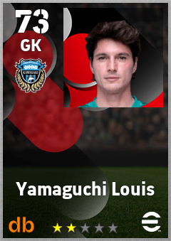 Yamaguchi Louis — GK, OVR 73, MAX 73