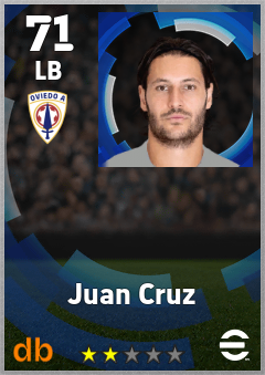 Juan Cruz eFootball player card