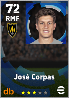 José Corpas — RMF, OVR 72, MAX 72
