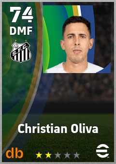 Christian Oliva — DMF, OVR 74, MAX 74