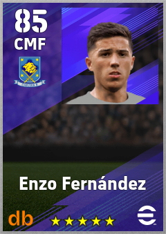 Enzo Fernández — CMF, OVR 85, MAX 93