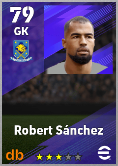 Robert Sánchez eFootball player card