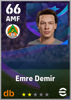 Emre Demir — AMF, OVR 66, MAX 66