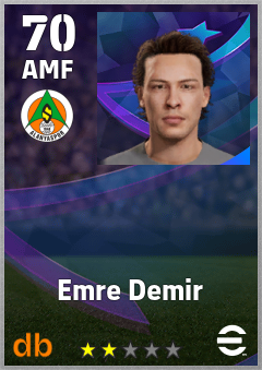 Emre Demir eFootball player card