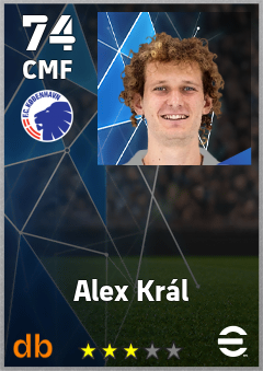 Alex Král eFootball player card