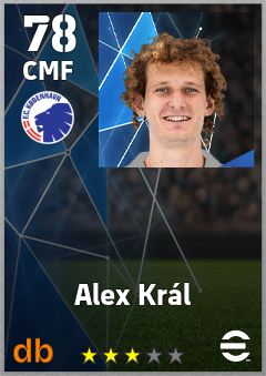 Alex Král — CMF, OVR 78, MAX 78