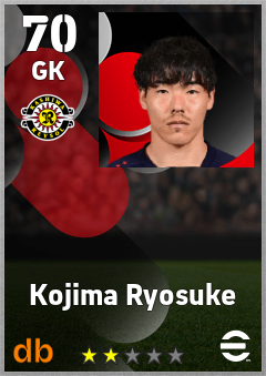 Kojima Ryosuke eFootball player card