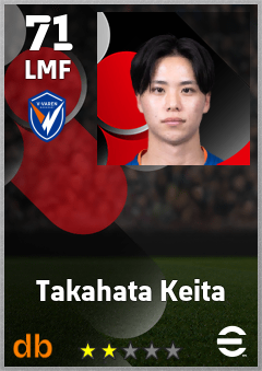 Takahata Keita — LMF, OVR 71, MAX 71