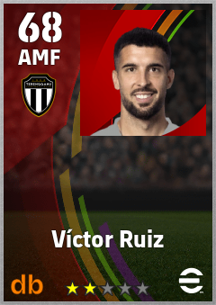 Víctor Ruiz — AMF, OVR 68, MAX 68