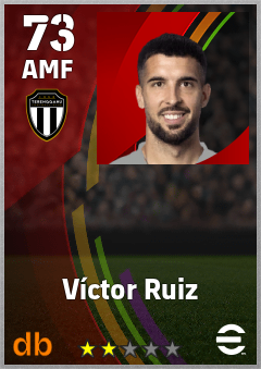 Víctor Ruiz — AMF, OVR 73, MAX 73