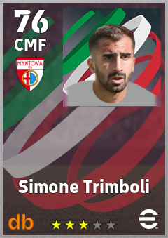 Simone Trimboli — CMF, OVR 76, MAX 76