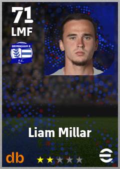 Liam Millar eFootball player card