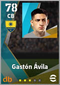 Gastón Ávila — CB, OVR 78, MAX 78