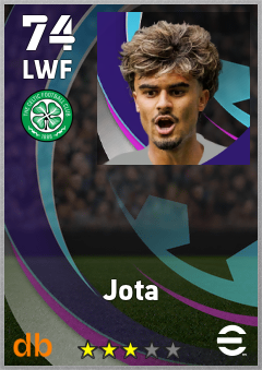Jota eFootball player card