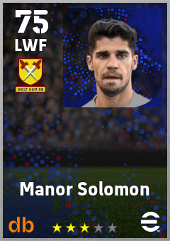 Manor Solomon eFootball player card